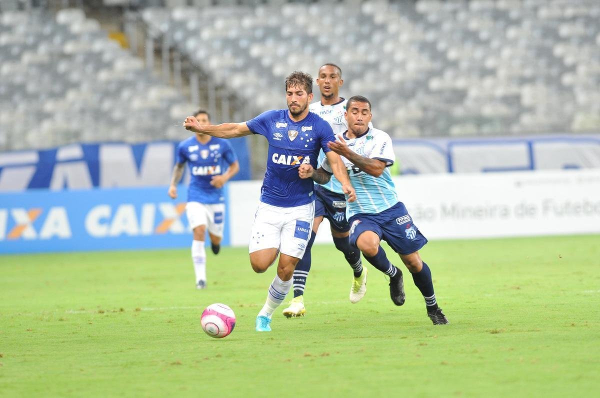 Fotos de Cruzeiro x URT, no Mineiro, pela 10 rodada do Campeonato Mineiro (Juarez Rodrigues/EM D.A Press)