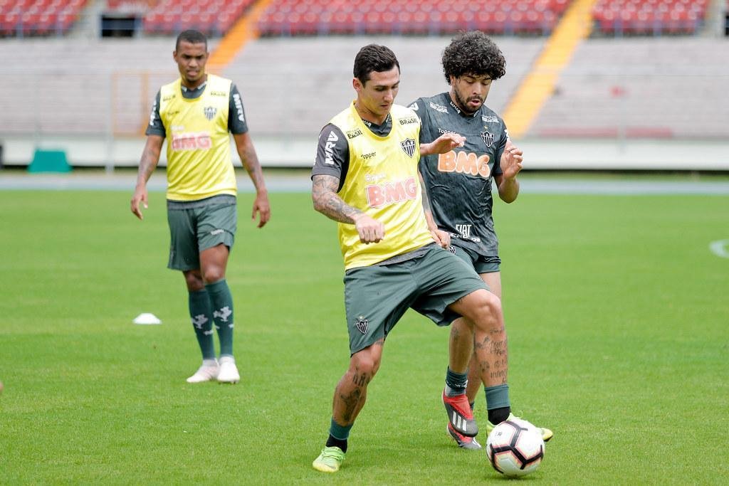 Veja imagens do treino do Atltico no Panam