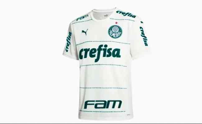 Camisa lanada pelo Palmeiras leva na parte frontal a frase ''Por um futuro mais verde''