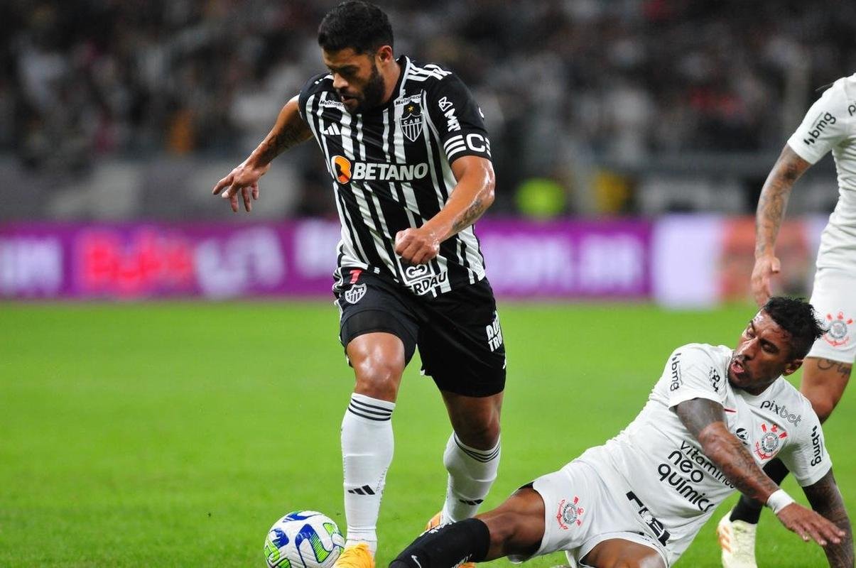 Fotos do jogo entre Atltico-MG e Corinthians