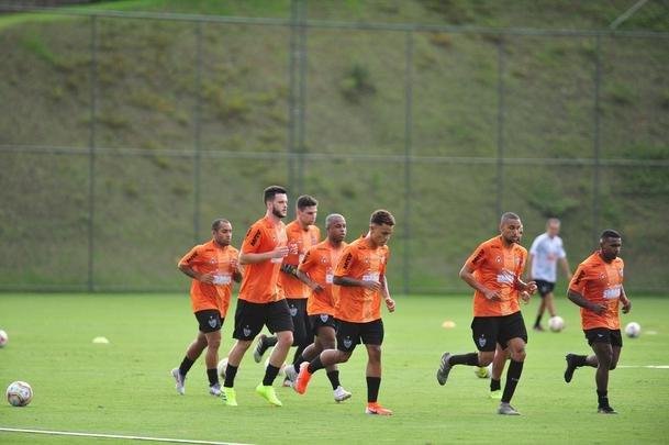 Fotos do primeiro treino do Atltico em 2020. Foi a primeira atividade comandada pelo venezuelano Rafael Dudamel