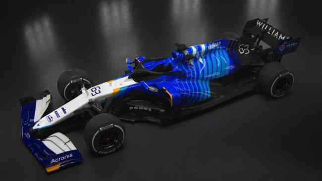 Novo FW43B da Williams para a temporada 2021 da Frmula 1 