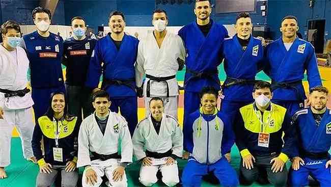 Equipe do Brasil no Grand Slam de Paris de jud 