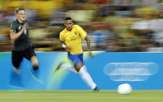 Confronto entre brasileiros e alemães pela final olímpica foi disputado no Estádio Maracanã