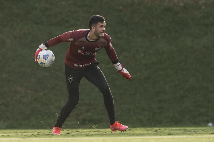 Após a eliminação na Libertadores diante do Palmeiras, jogadores do Atlético se reapresentaram na Cidade do Galo e realizaram treinamento visando o duelo contra o Internacional, pelo Campeonato Brasileiro