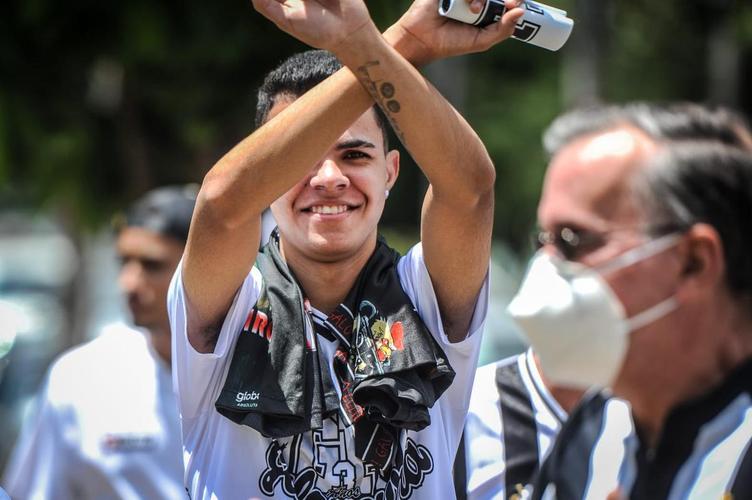 Torcida do Atlético chegou animada ao Mineirão para o jogo da taça, contra o RB Bragantino. Dia de festejar com o time o título do Campeonato Brasileiro de 2021