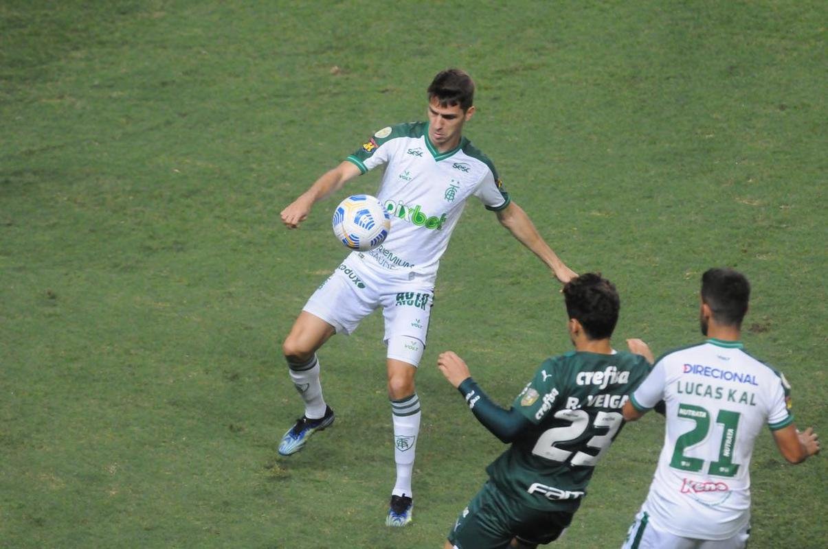 Fotos do jogo entre Amrica e Palmeiras, no Independncia, em Belo Horizonte, pela 24 rodada do Campeonato Brasileiro