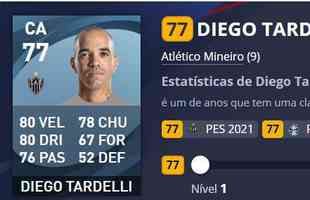 Diego Tardelli - Atltico - Overall 77