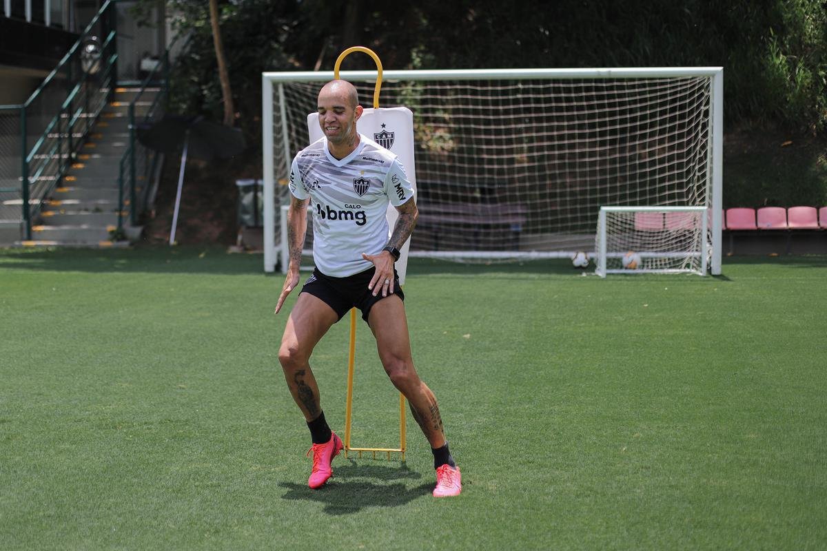 Fotos do treinamento do Atltico nesta sexta-feira, o penltimo antes do jogo contra o Internacional