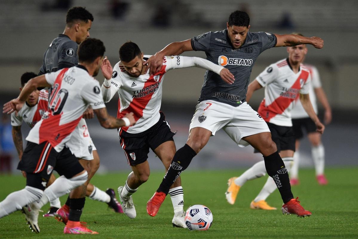 River Plate x Atltico: fotos do duelo de ida das quartas de final da Copa Libertadores, no Monumental de Nez, em Buenos Aires