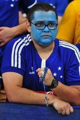 Torcedores do Cruzeiro coloriram Mineiro de azul em deciso da Copa do Brasil contra o Flamengo