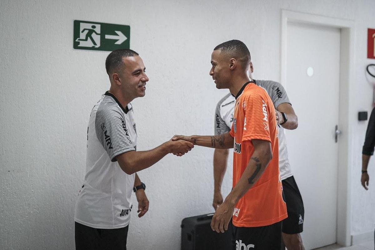 O primeiro dia da pr-temporada do Atltico