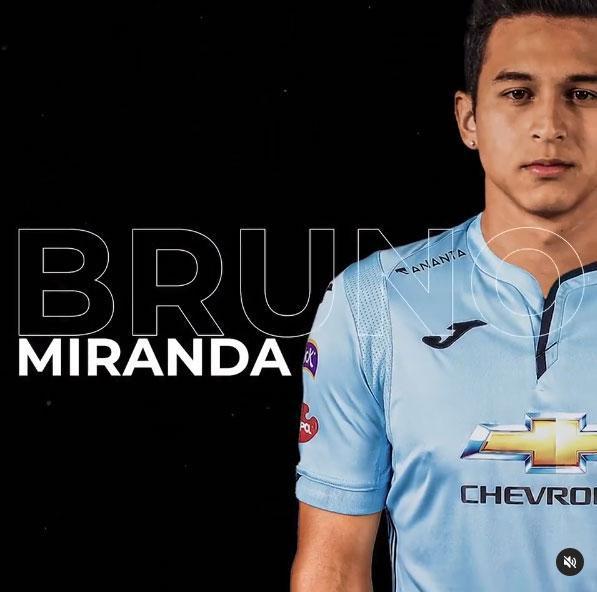 Bruno Miranda, atacante (Bolívar, da Bolívia)