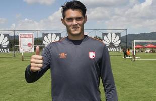 Rubn Bentancourt - atacante se transferiu do Sud Amrica para o Independiente Santa Fe