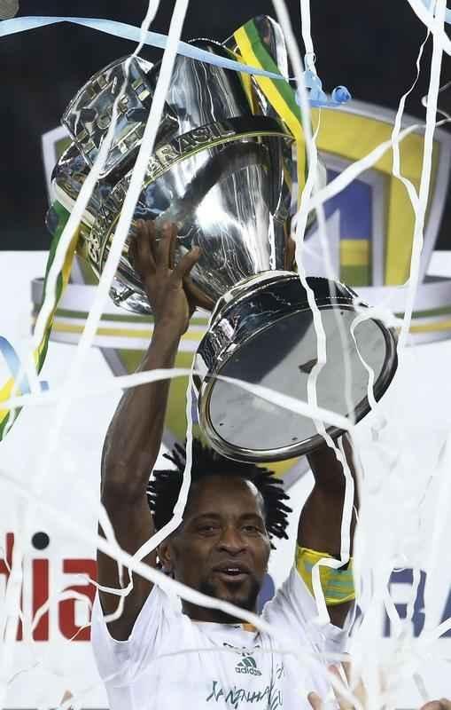 Imagens da comemorao do ttulo da Copa do Brasil pelos palmeirenses