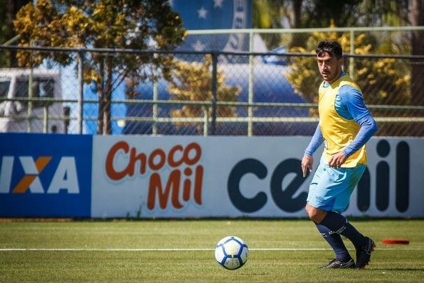 Cruzeiro realizou atividade de preparao para amistoso contra o Corinthians, nesta quarta