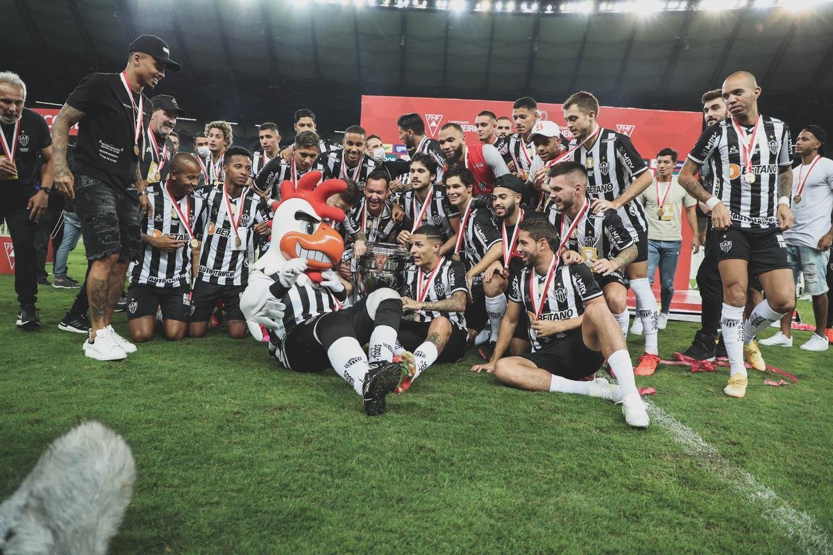 Fotos da festa do Atltico no Mineiro com a conquista do bicampeonato mineiro