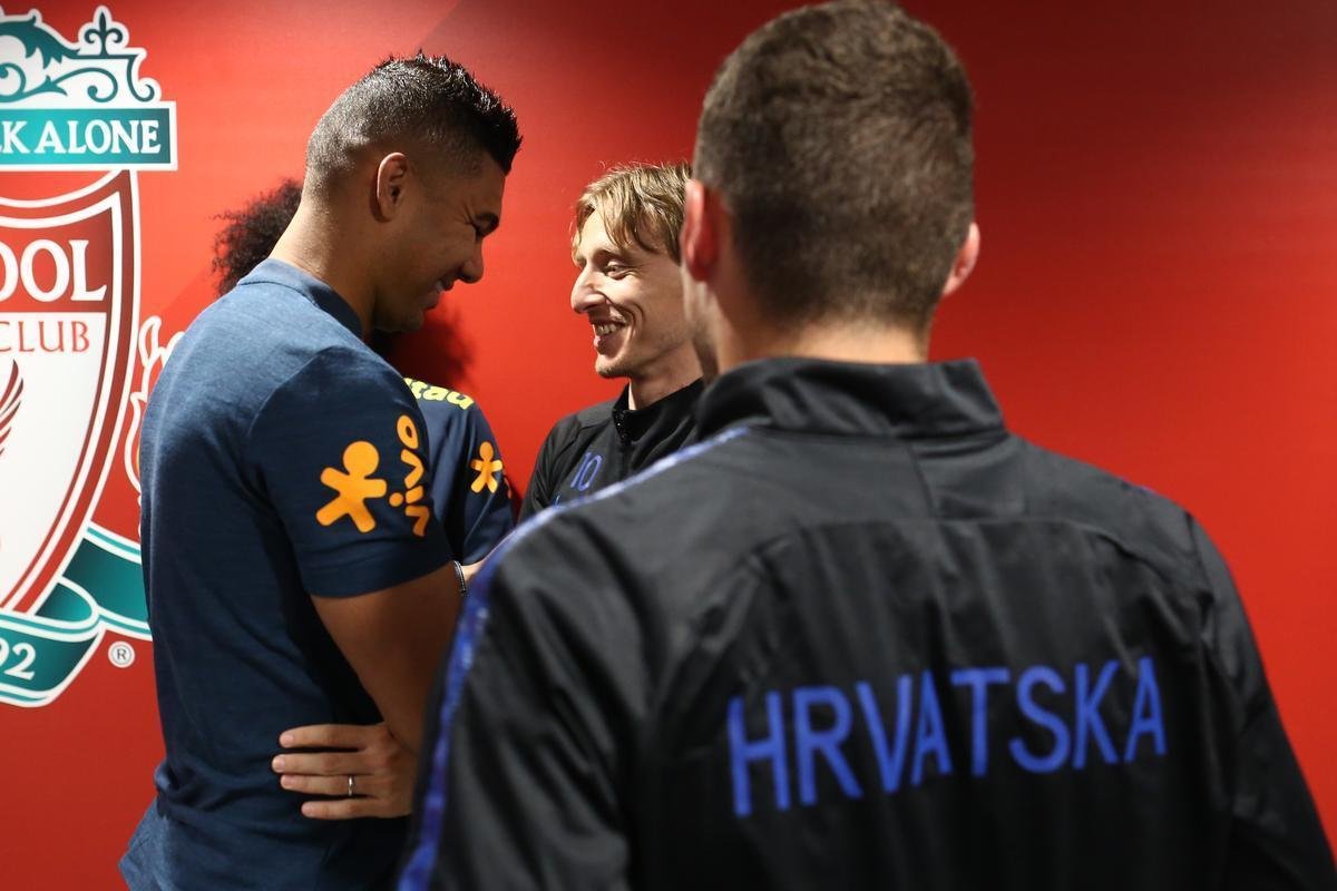 Veja imagens do último treino do Brasil antes do amistoso contra a Croácia