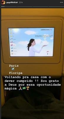 Após título do Torneio de Toulon com a Seleção Brasileira Sub-23, Guga foi para Florianópolis