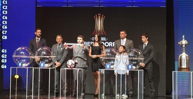 Sorteio definiu os confrontos da Copa Libertadores