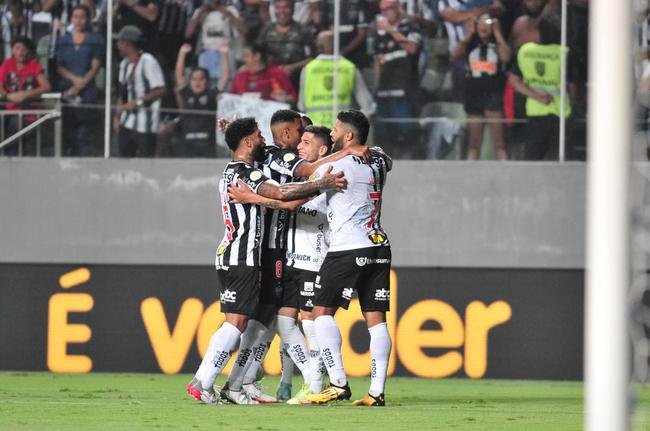 Fotos do jogo entre Atltico e Coritiba