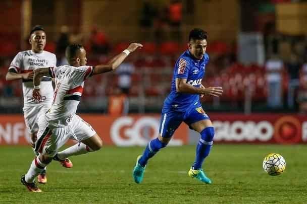 Fotos do jogo entre So Paulo e Cruzeiro, no Morumbi, pela 25 rodada do Campeonato Brasileiro