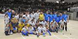 Jogo festivo e solidrio reuniu craques do futsal mineiro em BH