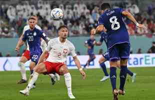 Fotos do jogo entre Polnia e Argentina no Estdio 974, em Doha, pela terceira rodada do Grupo C da Copa do Mundo, no Catar