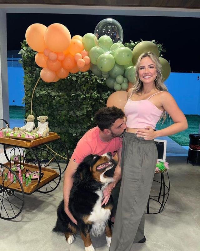 Goleiro Rafael anunciou a gravidez da esposa