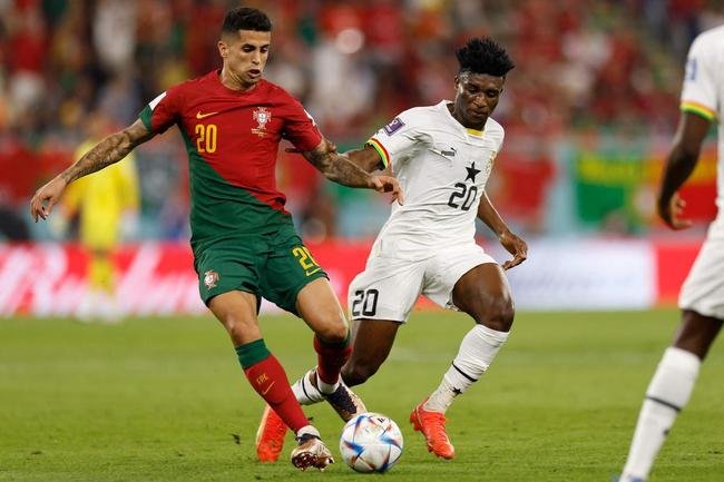 Portugal e Gana se enfrentaram pelo Grupo H da Copa do Mundo.