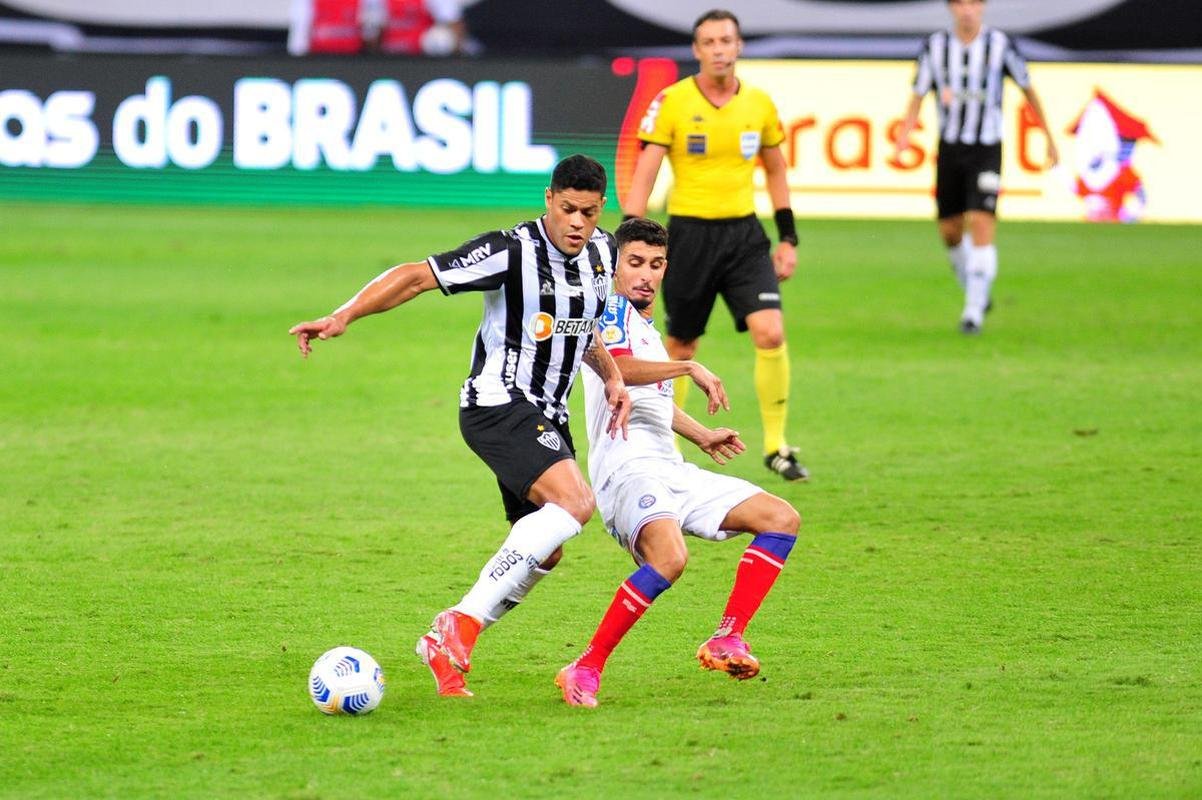 Imagens do confronto entre Atltico e Bahia, vlido pelas oitavas de final da Copa do Brasil 2021