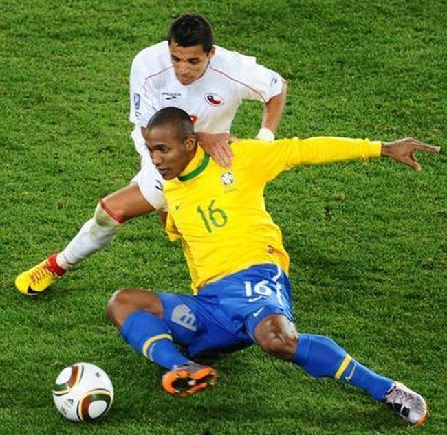 Gilberto representou o Cruzeiro na Copa do Mundo de 2010