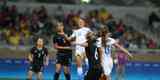 Imagens do duelo entre EUA e Nova Zelndia, no Mineiro, pelo torneio de futebol feminino do Rio 2016