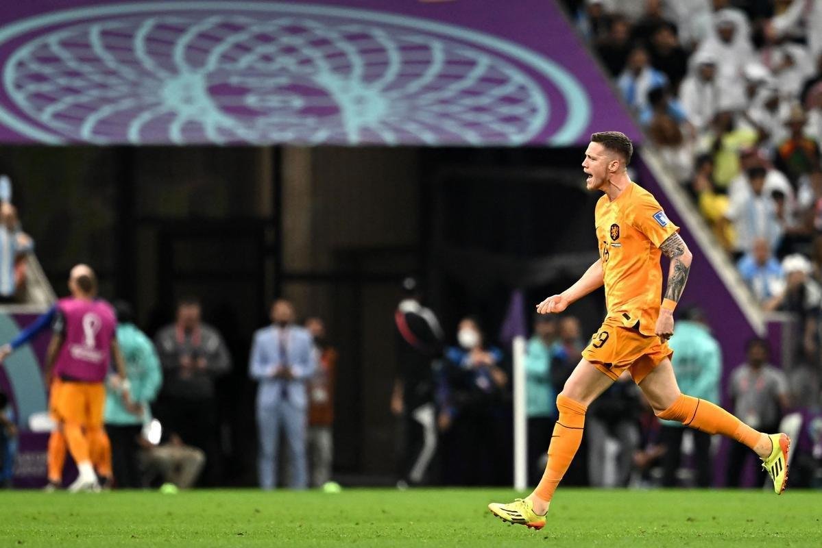 Fotos do jogo entre Holanda e Argentina, pelas quartas de final da Copa do Mundo do Catar