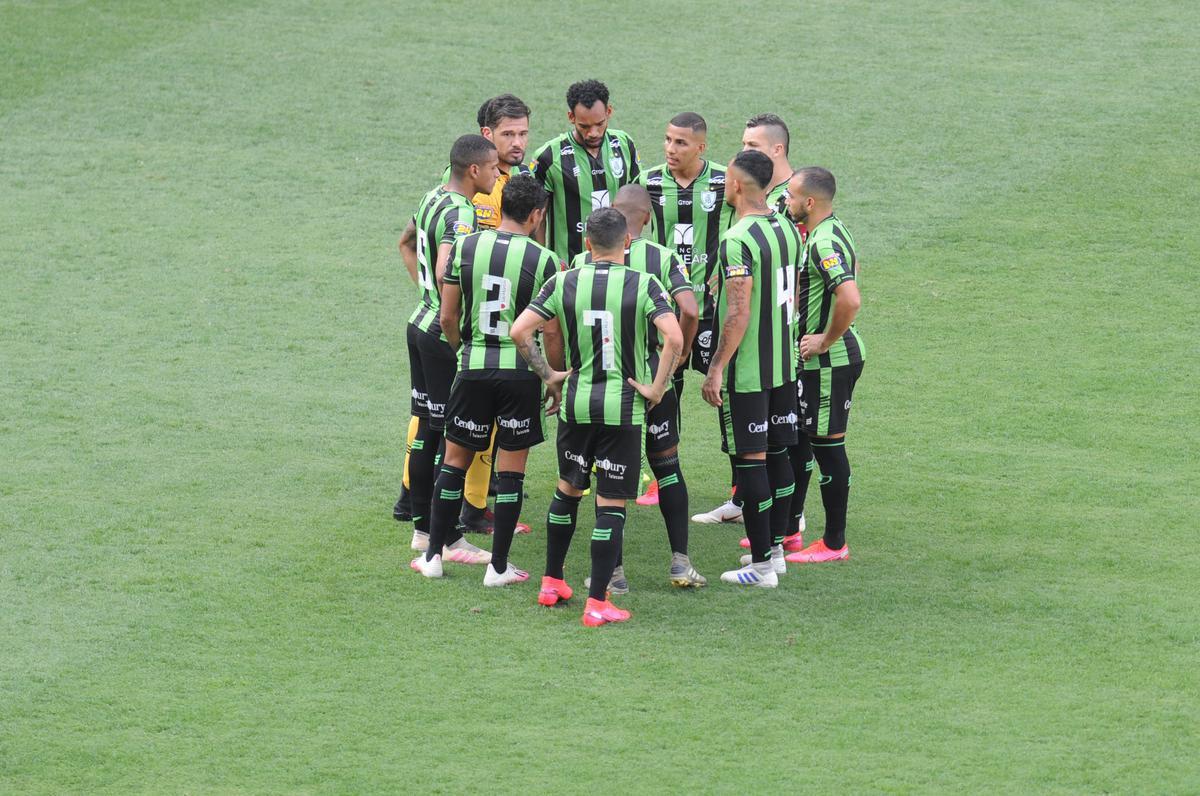 Fotos do jogo entre Amrica e Figueirense, pela Srie B
