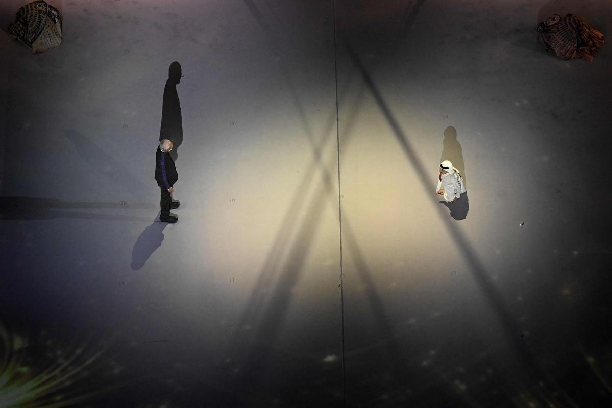 Fotos da cerimnia de abertura da Copa do Mundo do Catar, no Estdio Al Bayt, na cidade de Al Khor