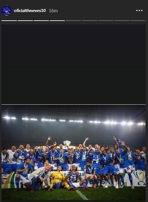 Thiago Neves chama torcida do Cruzeiro para jogo decisivo contra o Fluminense, no Mineiro