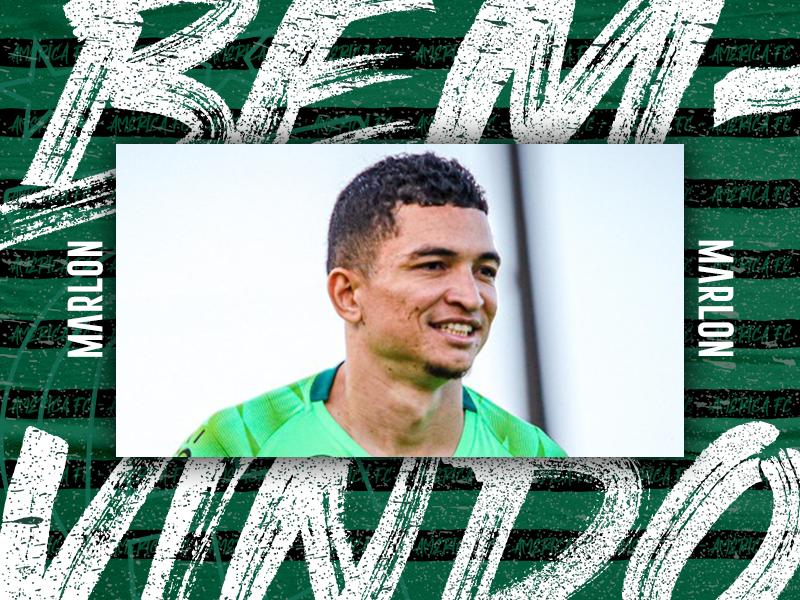 O lateral-esquerdo Marlon foi o décimo reforço do América para 2021. O defensor, que pertence ao Sampaio Corrêa, assinou contrato de empréstimo até maio de 2022.