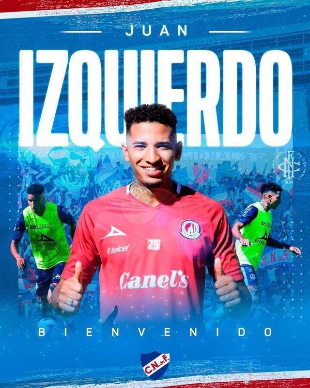 Juan Izquierdo, zagueiro (Nacional-URU)