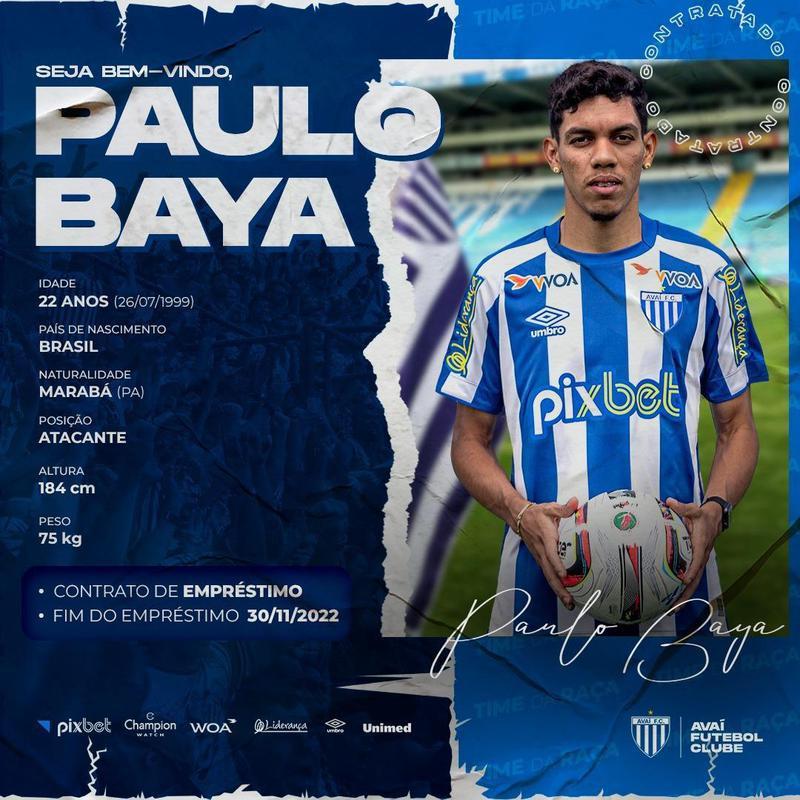 Paulo Baya, atacante (Ava)