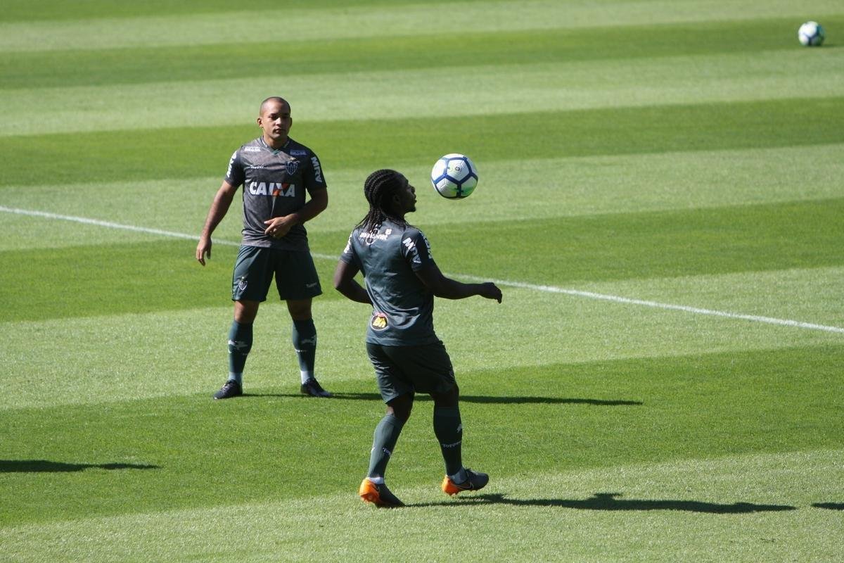 Atltico encerra preparao na Cidade do Galo para partida contra Grmio, pelo Campeonato Brasileiro