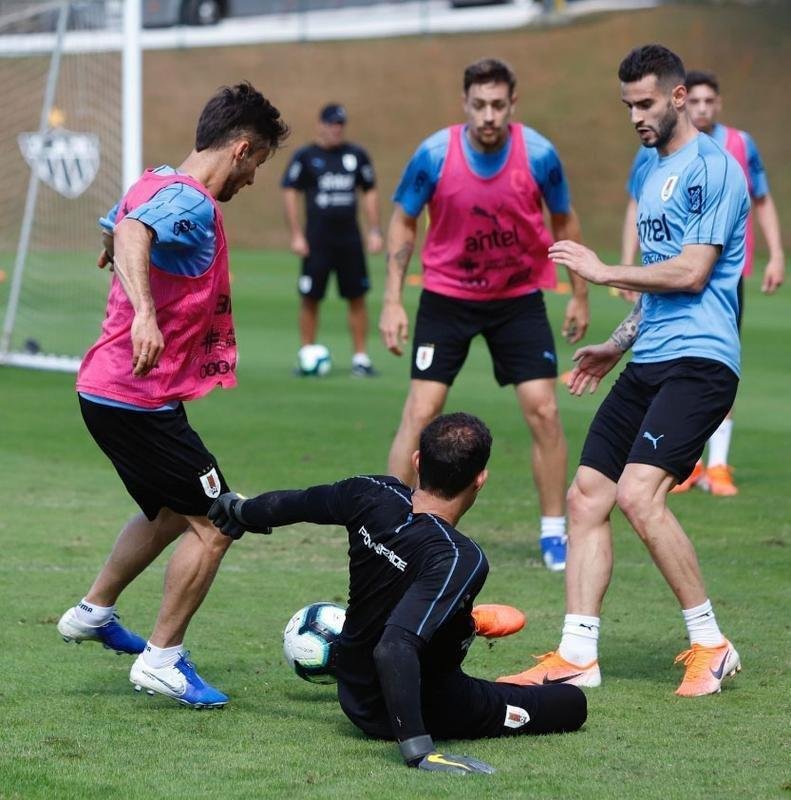 Jogadores que atuaram nesse domingo, no Mineiro, fizeram trabalho na academia, e reservas foram para um dos campos da Cidade do Galo