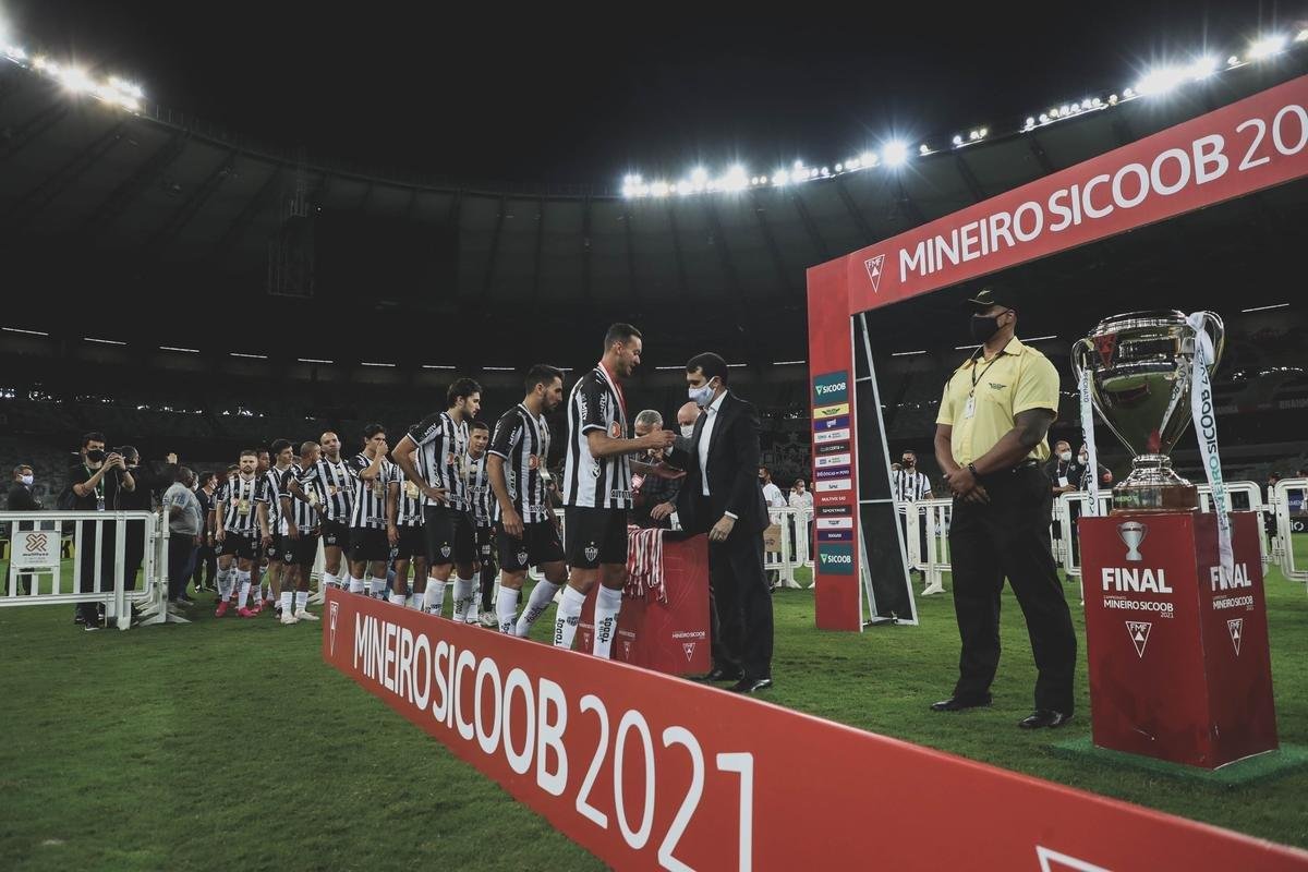 Fotos da festa do Atltico no Mineiro com a conquista do bicampeonato mineiro