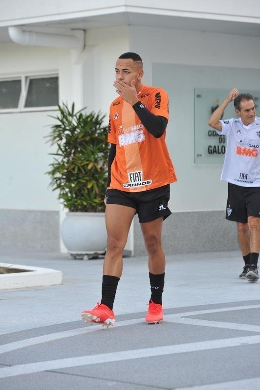 Fotos do ltimo treino do Atltico antes do jogo contra o Unin La Calera