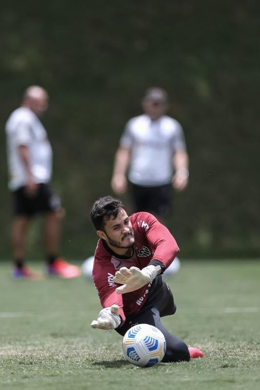 Fotos do treino do Atltico neste domingo, 14/11/2021