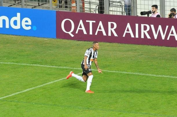 No segundo tempo, Atltico pressionou o Unin La Calera e chegou ao gol com Alerrandro: 1 a 0