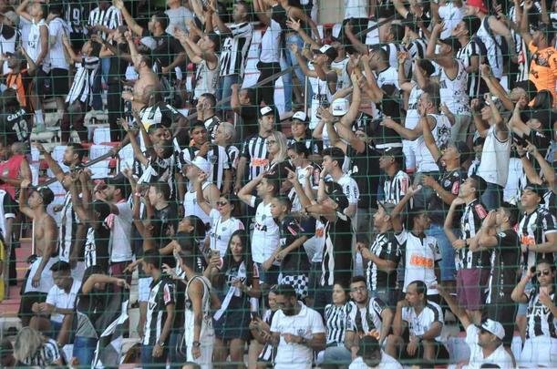 Torcida do Atltico na deciso do Campeonato Mineiro, no Independncia