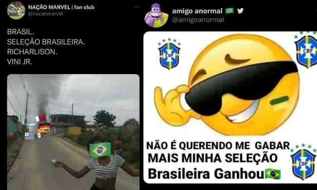 Brasileiros aproveitaram a vitria sobre a Srvia para despejar uma enxurrada de memes nas redes sociais