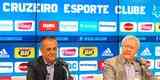 Novo diretor de futebol do Cruzeiro, Ocimar Bolicenho foi apresentado pelo presidente José Dalai Rocha