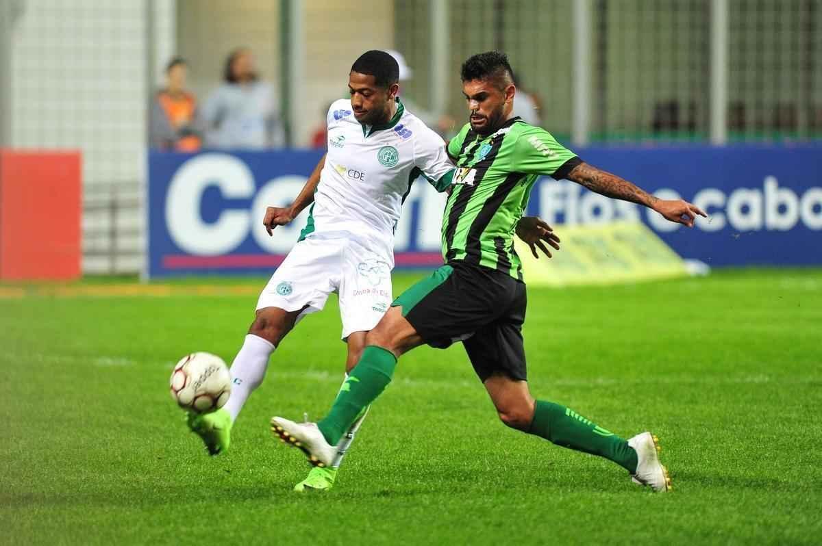 Amrica e Guarani se enfrentaram, no Horto, pela 14 rodada da Srie B do Campeonato Brasileiro